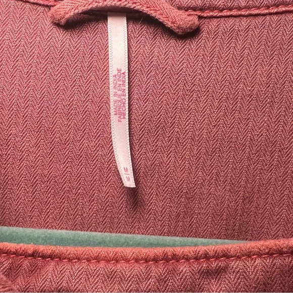 Free People Embellished Military Rose Shirt Jacket - Picture 4 of 16